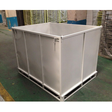 Metal Turnover Box for Warehouse Storage